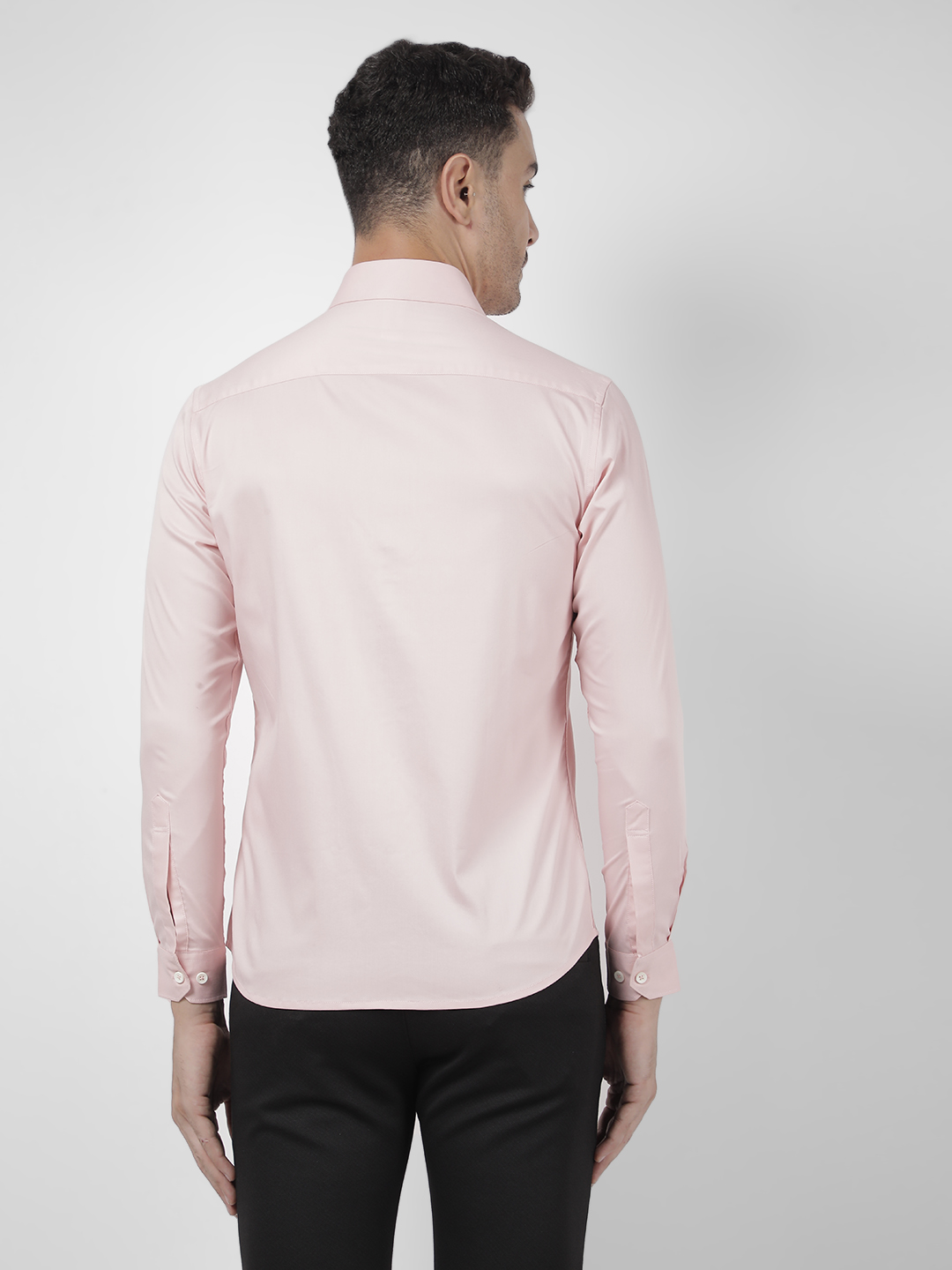 Numero Uno Men SOLID Pink Shirt